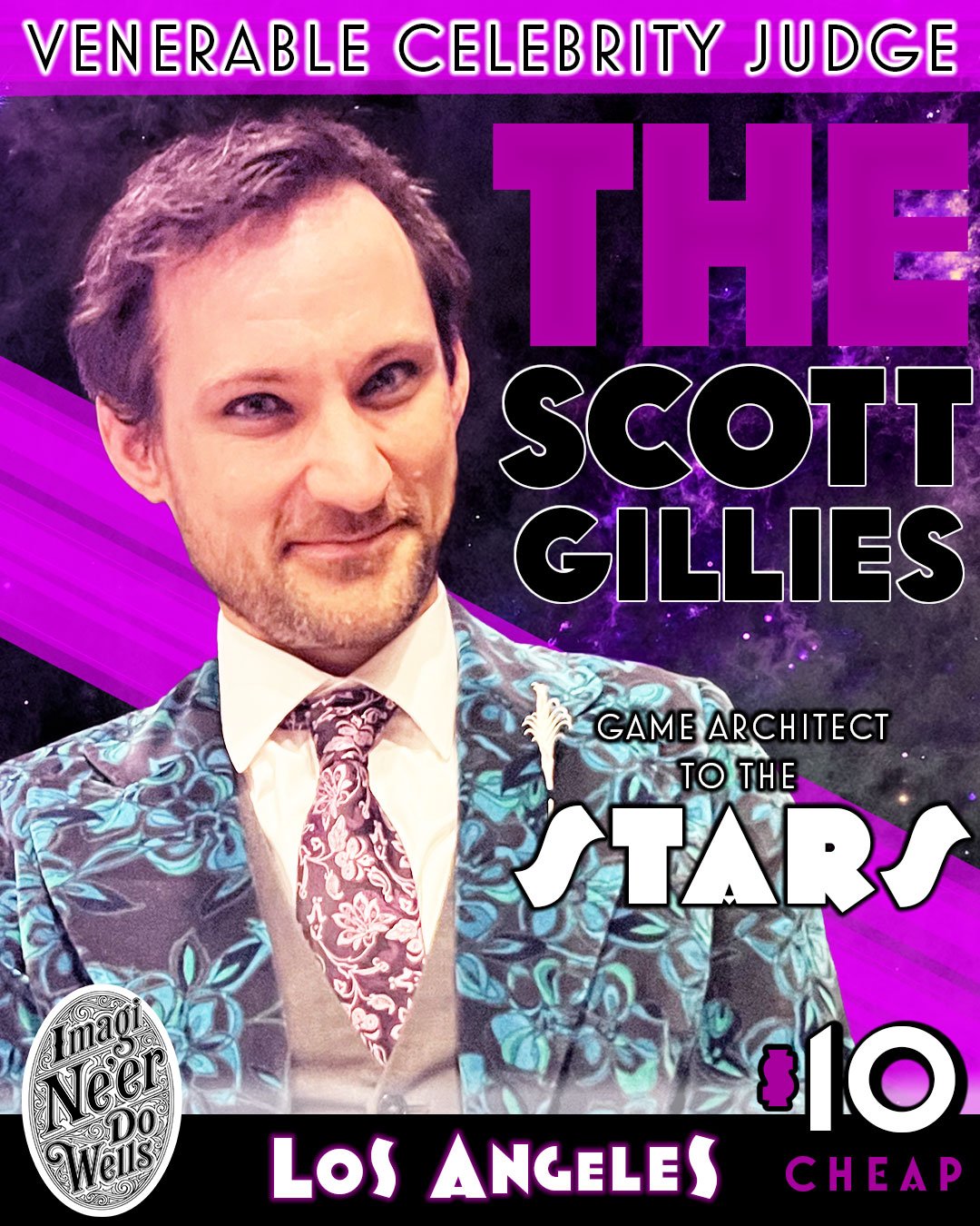 Venerable Celebrity Judge Scott Gillies